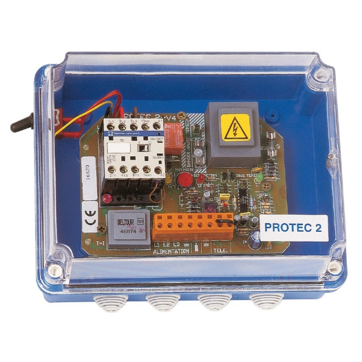 Coffrets de commande et de protection électroniques pour pompes domestiques PROTEC 2