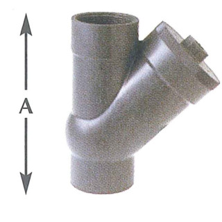 Clapet à boule PVC 3"