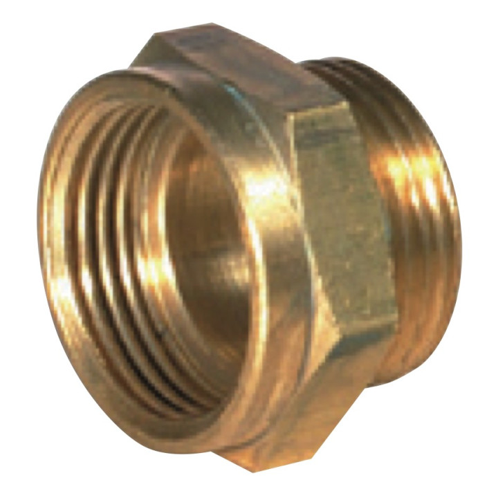 Mamelon en laiton 3/4" Mâle/femelle