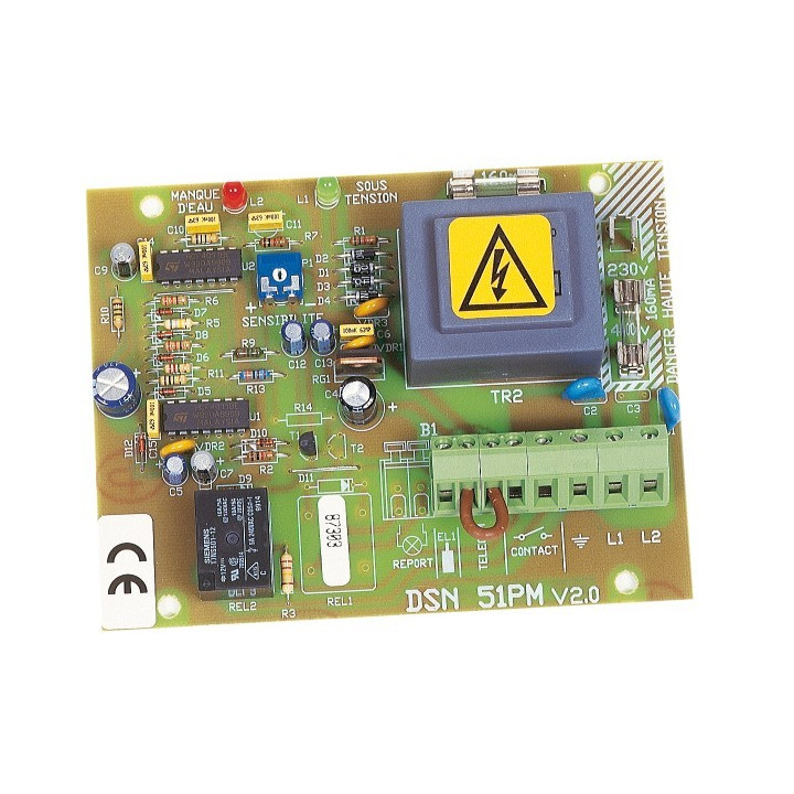 Coffret protection moteur et de surveillance de niveaux DSN 51 PM en carte