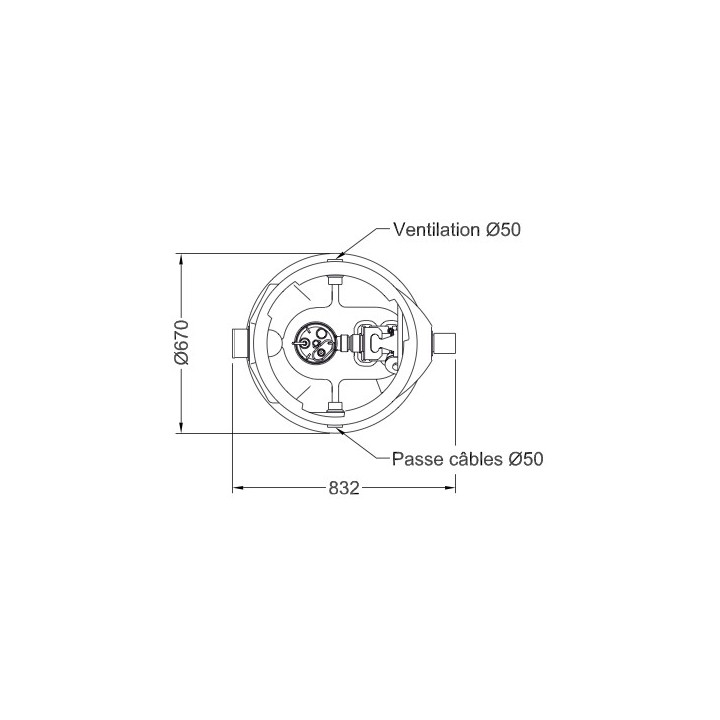 Coupe 2 station de relevage MODULOFOS 1400 Auto