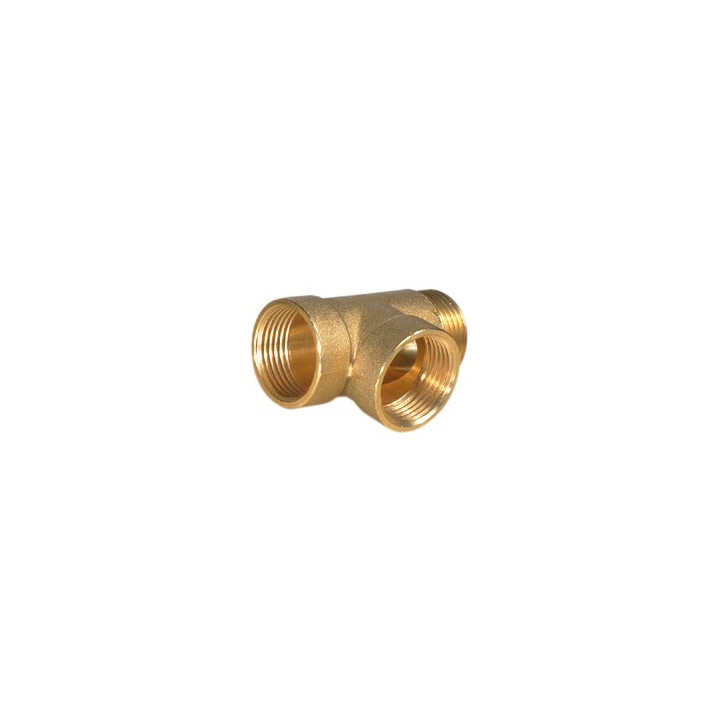 Raccord 3 voies (1 M 1" + 2 F 1")