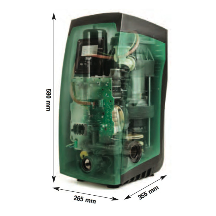 Dimensions pack surpresseur E.sybox