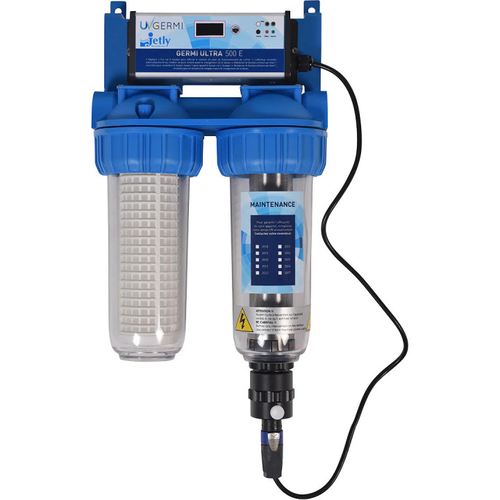 Désinfection et purification des eaux domestiques GERMI ULTRA 500E- Jetly 498001