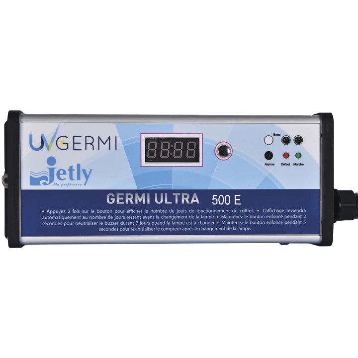 Désinfection et purification des eaux domestiques GERMI ULTRA 500E- Jetly 498001