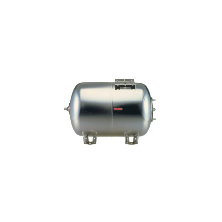 Réservoir 20L horizontal à vessie interchangeable tout inox 8 bars