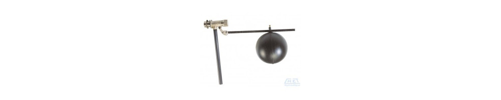 CHET Hydraulique - Accessoires hydrauliques - Robinets à flotteur pour réserve d'eau