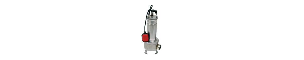 CHET Hydraulique - Pompe de relevage pour eaux usées et chargées FEKA VS entièrement en acier inoxydable